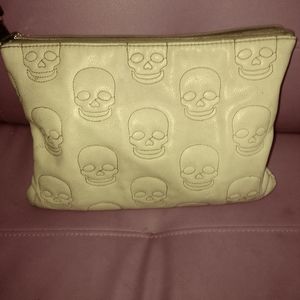 Betsey Johnson Skull Clutch Purse